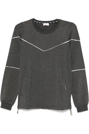 Liu Jo Studded crew-neck sweatshirt