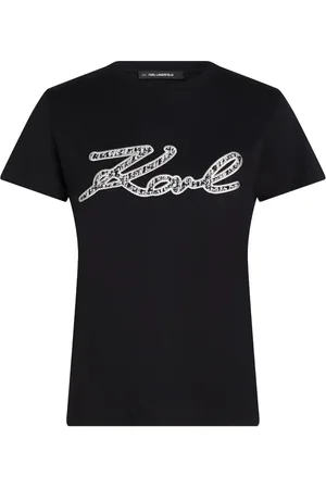 Karl Lagerfeld Boucl?? Signature T-shirt
