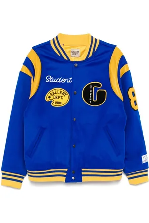 GALLERY DEPT. Logo-appliqué wool bomber jacket
