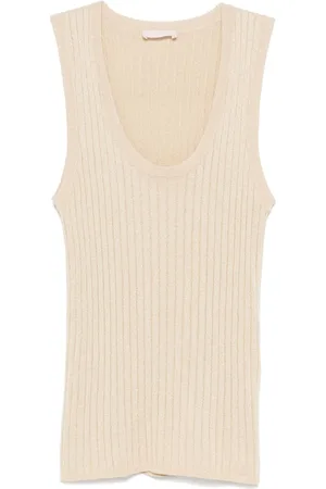 Liu Jo Lurex tank top