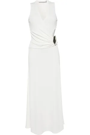 CHRISTOPHER ESBER Moodstone overlap dress