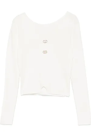 Twin-Set Dual-use Oval-T sweater