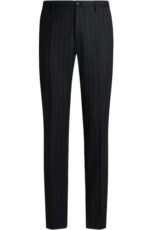 Etro Pinstriped tailored trousers