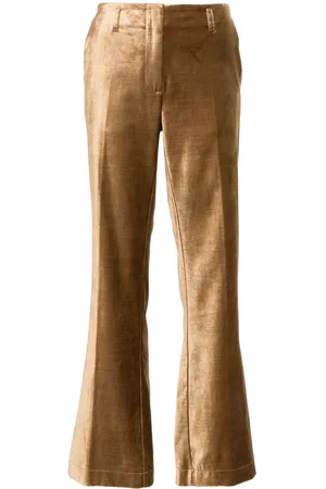 FORTE FORTE Velvet straight trousers
