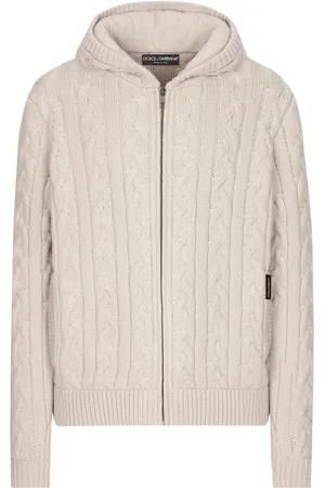 Dolce & Gabbana Cable-knit hoodie