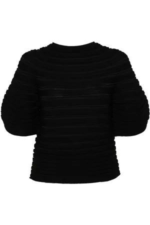 PLEATS PLEASE ISSEY MIYAKE Mushroom-knit top