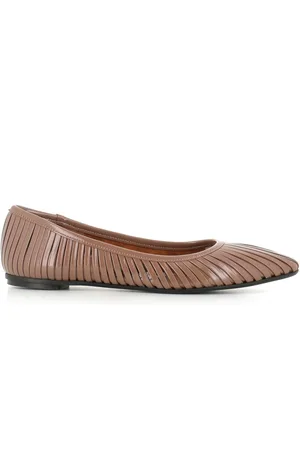 ROBERTO DEL CARLO Leather ballet shoes