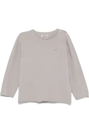 TEDDY & MINOU Logo-embroidered T-shirt