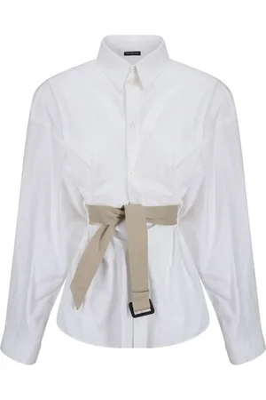 Balenciaga Belted shirt