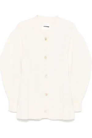 Jil Sander Ribbed-knit cardigan
