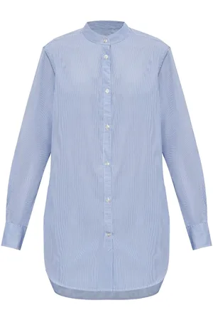 OFFICINE GENERALE Striped poplin shirt