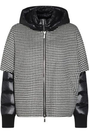 MOORER Layered puffer jacket