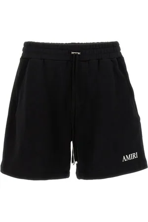 AMIRI Logo-embroidered track shorts