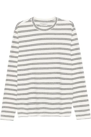 OFFICINE GENERALE Striped T-shirt