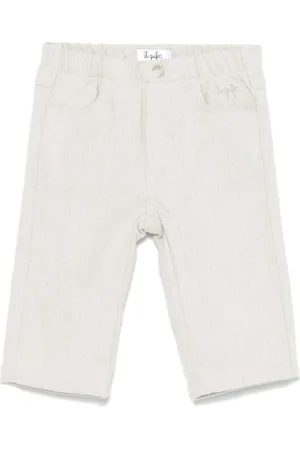 Il gufo Herringbone trousers