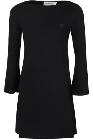 Calvin Klein Embroidered-logo dress