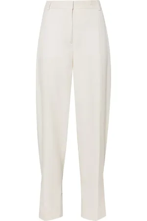 Totême Buckled slouch trousers