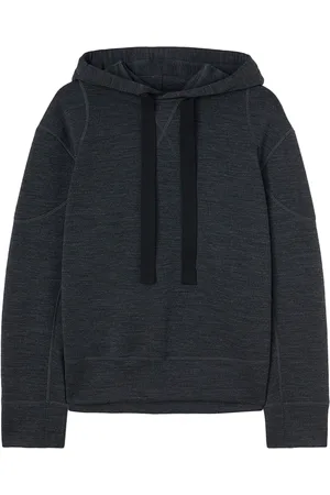 Jil Sander Drawstring wool hoodie