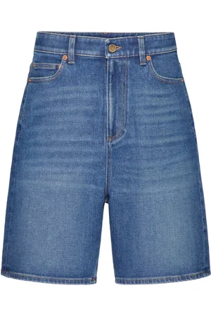 VALENTINO GARAVANI High-rise wide leg shorts