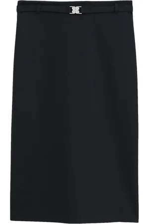 Filippa K Belted midi skirt