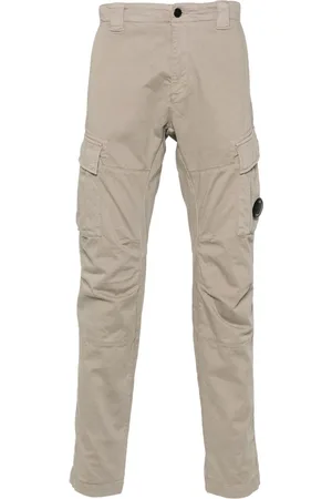 C.P. Company Lens-detail sateen cargo trousers