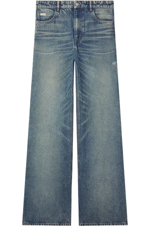 Courrèges Mid-rise wide-leg jeans