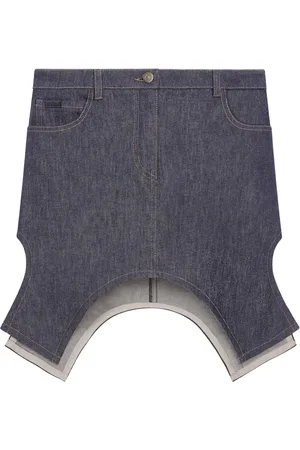 Courrèges Asymmetric mini skirt