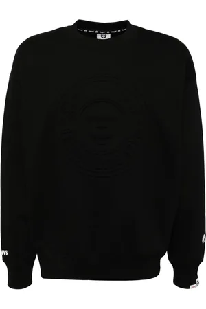 A Bathing Ape Embossed logo-print sweatshirt