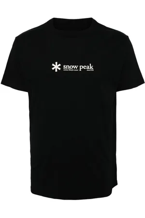 Snow Peak Logo print short sleeves T-shirt