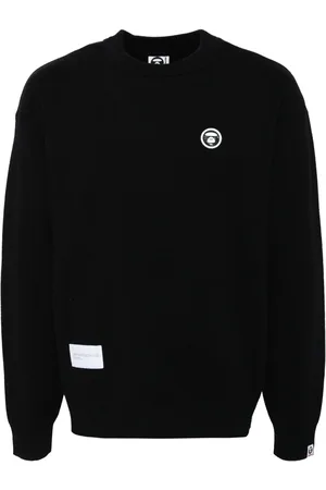 A Bathing Ape Moonface logo jumper