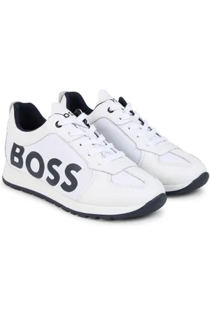 HUGO BOSS Logo-print panelled sneakers