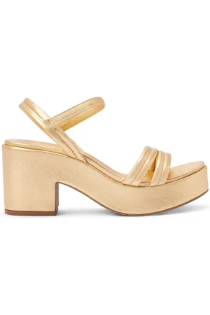 Pedro Garcia 75mm leather sandals