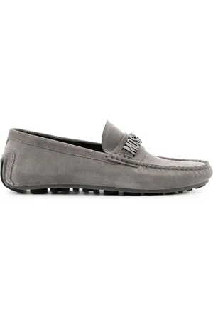 Moschino Logo-plaque detail loafers
