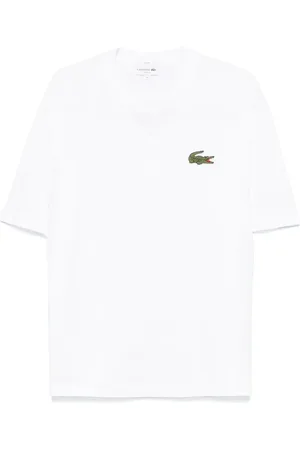 Lacoste Logo-appliqu??d T-shirt