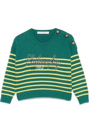 PHILOSOPHY DI LORENZO SERAFINI Striped sweater