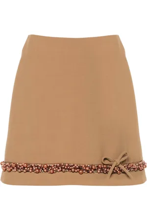 Viktor & Rolf Pearl-embellished mini skirt
