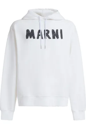 Marni Logo print hoodie