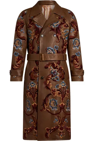 Etro Floral-embroidery coat