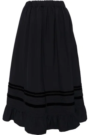 Comme des Garçons A-line midi skirt
