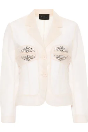 Simone Rocha Crystal-embellished shirt