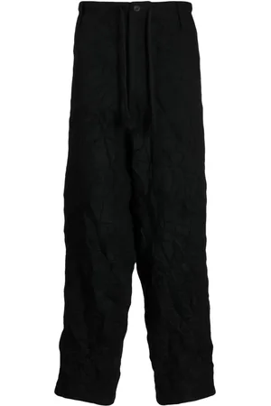 YOHJI YAMAMOTO Wool-blend trousers