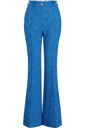 Patou Flared tweed trousers