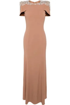 Jenny Packham Polaris crystal-embellished gown