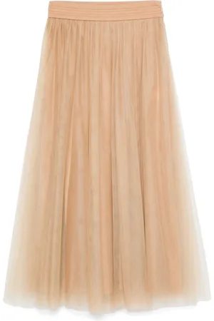 Fabiana Filippi Tulle midi skirt