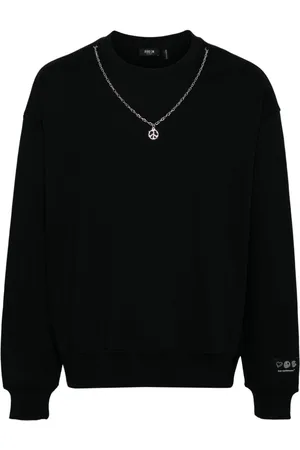 FIVE CM Chain detail sweatshirt