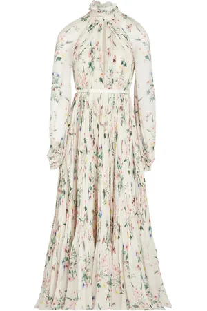 Giambattista Valli Botanical draped dress