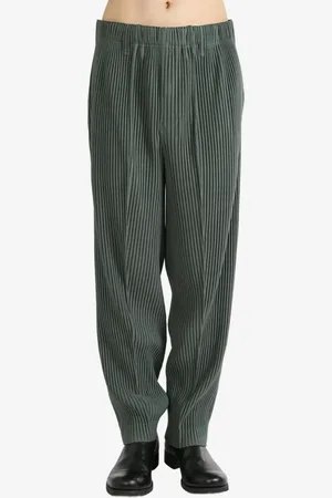 Issey Miyake Ribbed trousers