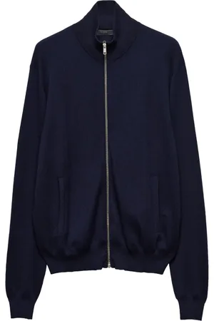 Prada Zip-up cashmere cardigan
