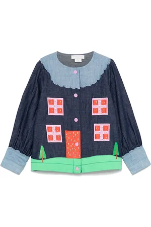 Stella McCartney Farmyard-appliqué blouse