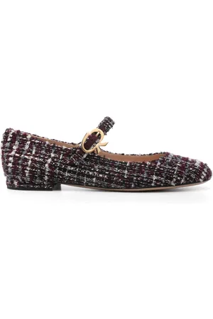 Gianvito Rossi Mary Ribbon ballerina shoes